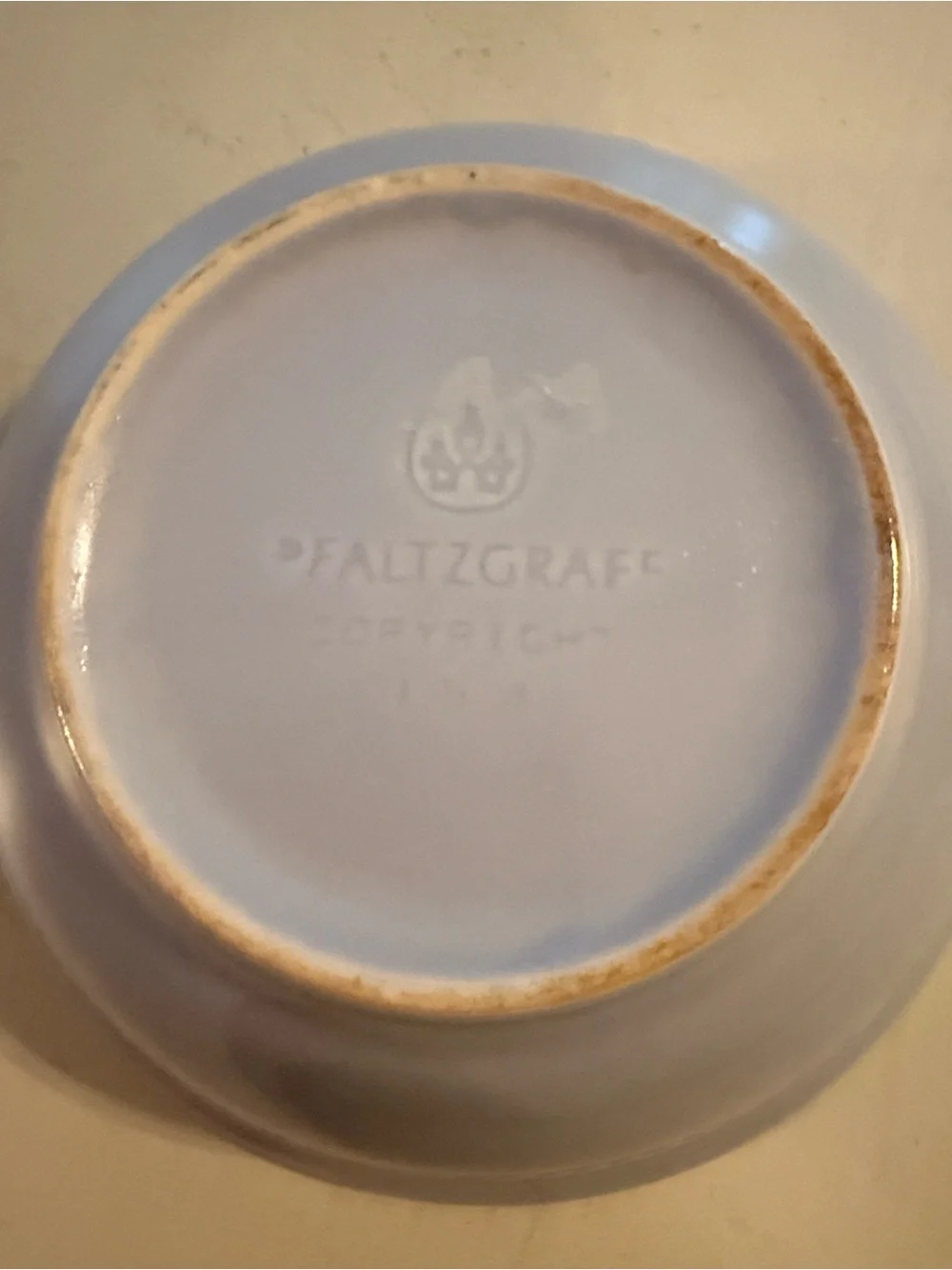 Pfaltzgraff Sea Blue Pearls Lavender Cereal Bowls Retired 1999
